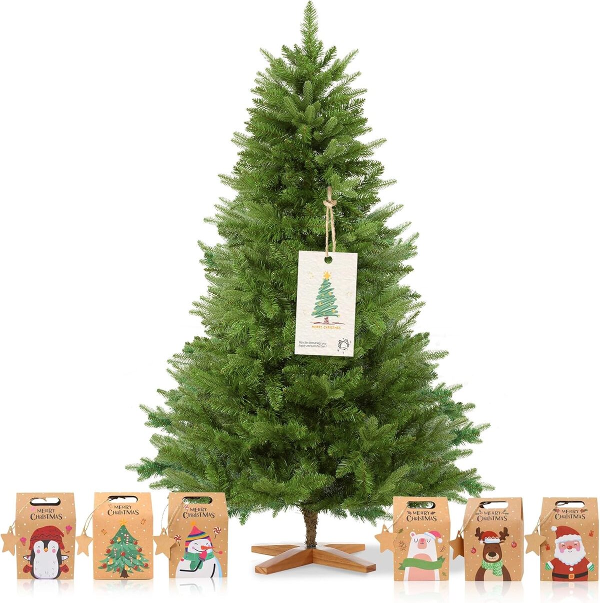 Avis sur le sapin de Noël Dewinner 180 cm : réaliste et facile à monter