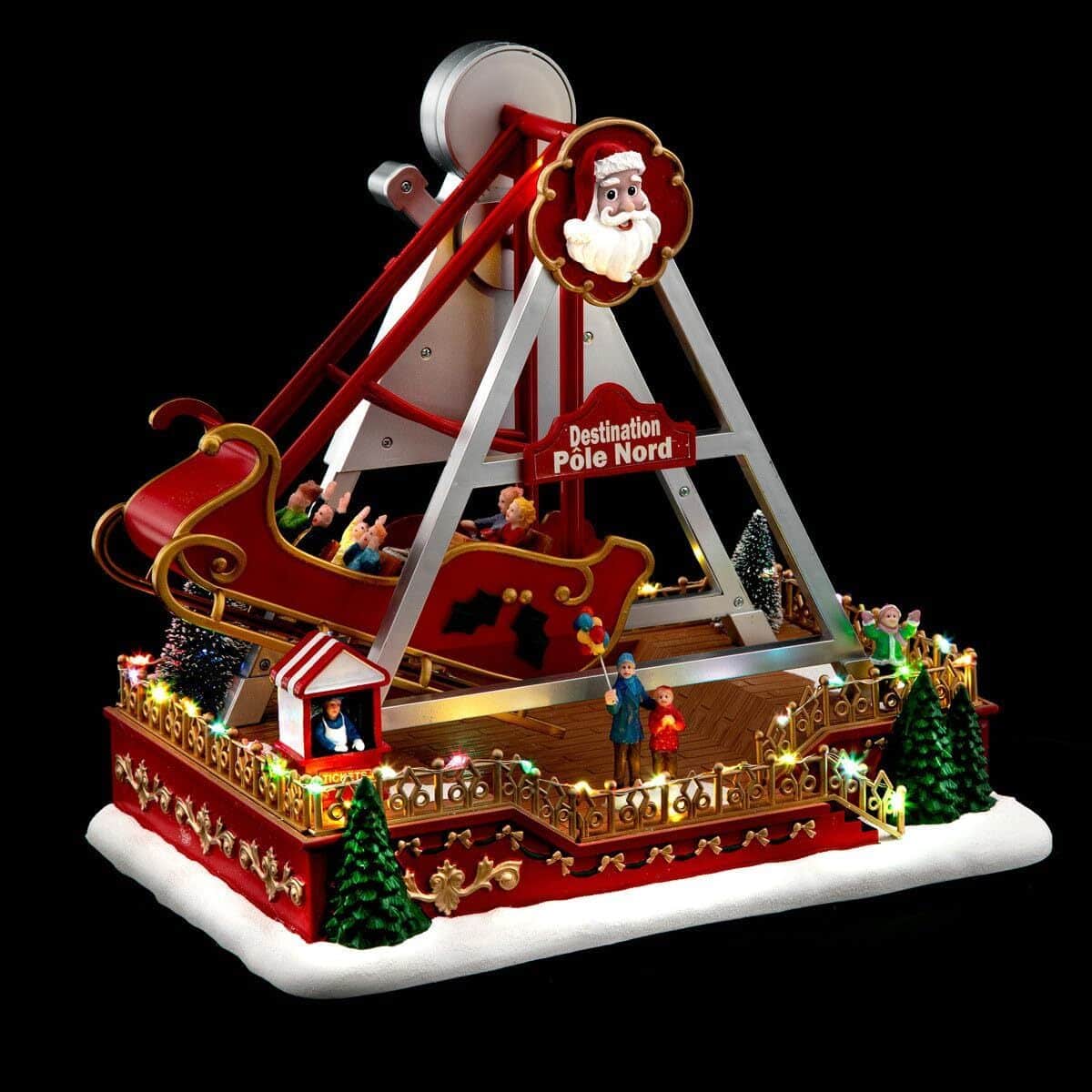 Avis sur le village de noël Feeric Lights et Christmas Attraction Bateau 41 LED