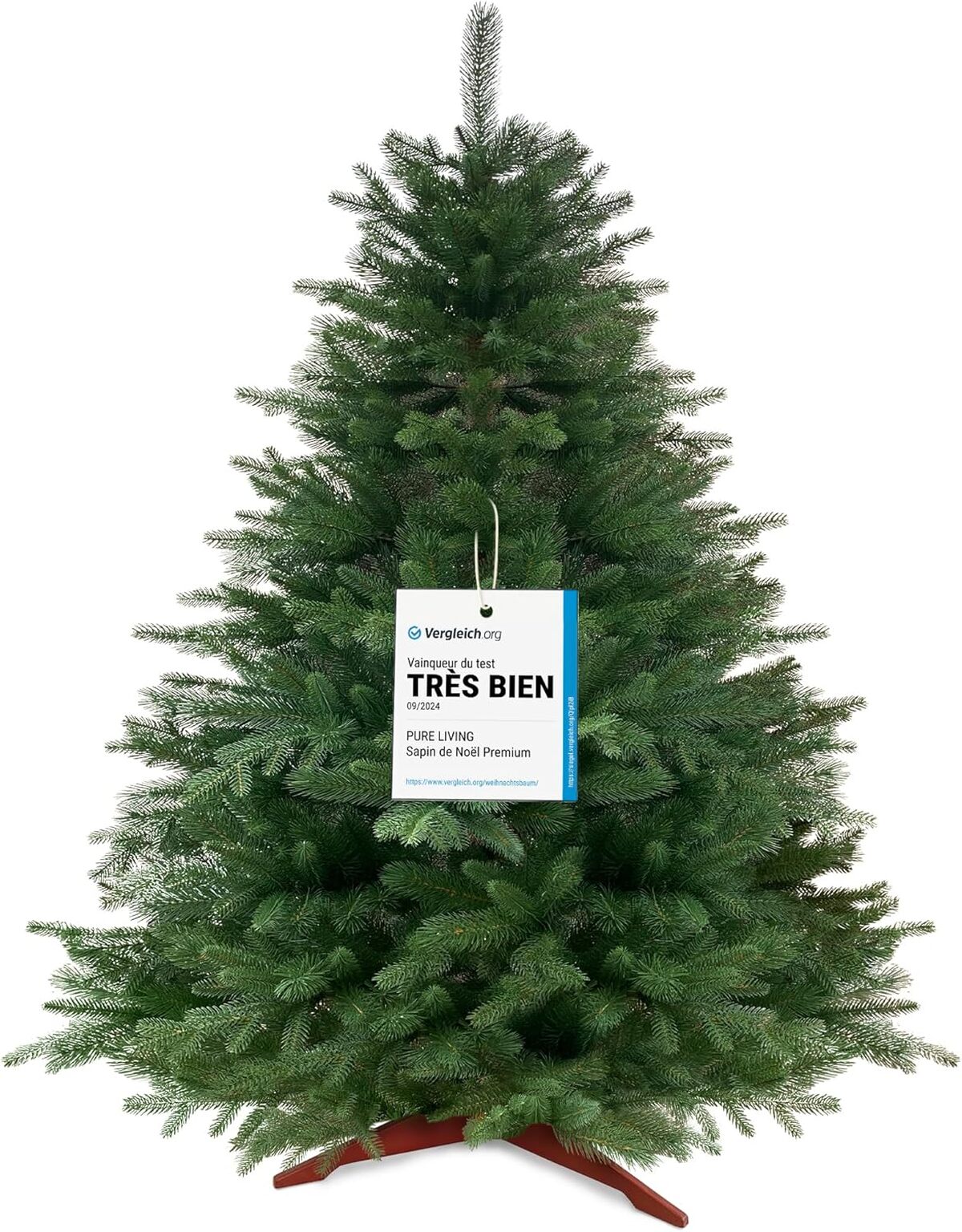 Test du sapin Noël artificiel Pure Living 250 cm : réalisme impressionnant
