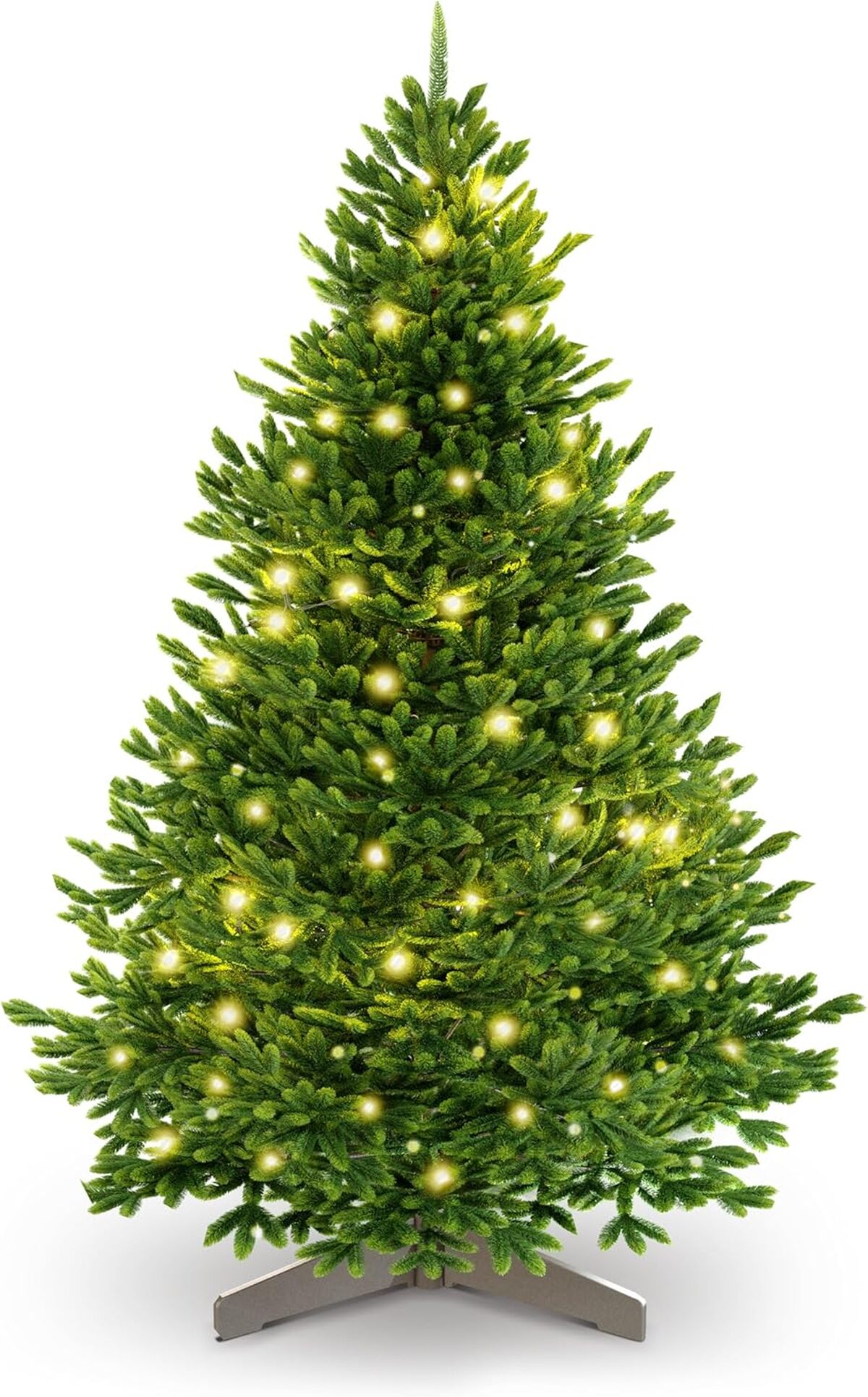 Test : sapin de Noël artificiel épicéa du Nord 240 cm avec éclairage