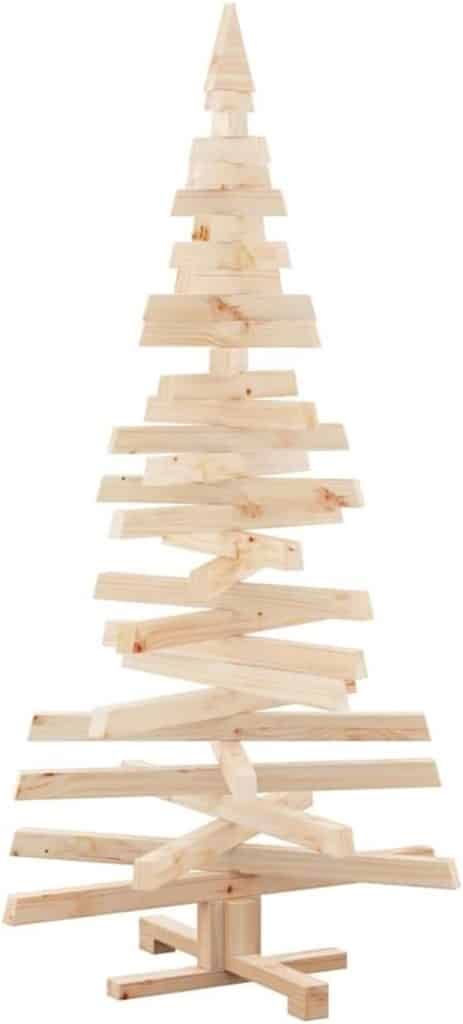 Test : sapin de Noël vidaXL 150 cm en bois minimaliste