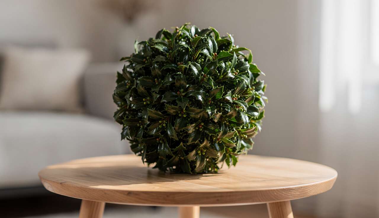 L'&eacute;l&eacute;gance d'une boule de houx japonais dans votre int&eacute;rieur