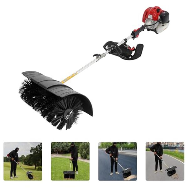 Découvrez l'efficacité du balai à essence 52CC pour vos travaux d'extérieur : une solution performante pour entretenir votre jardin sans effort