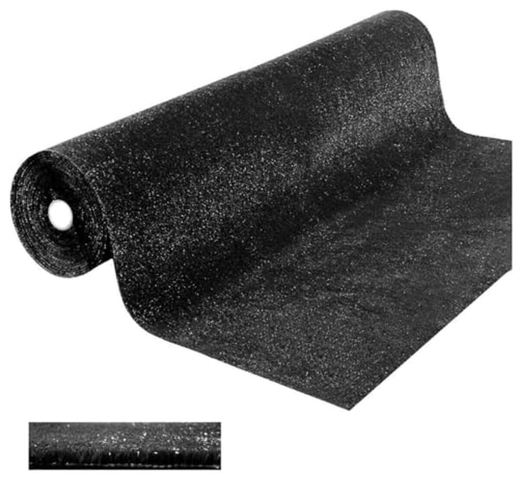 Test : pelouse synthétique noire 7 mm, 2x5 m