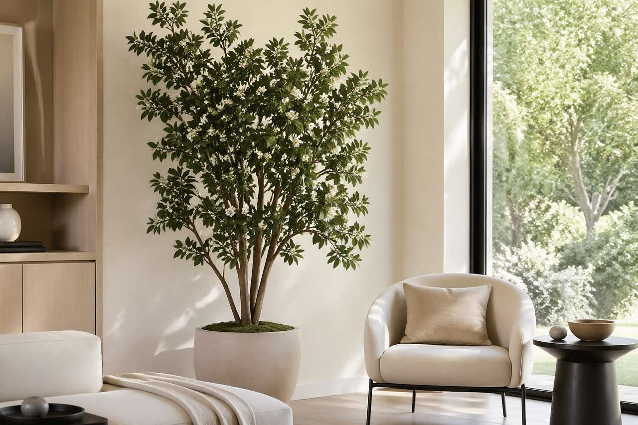 Prunier des Açores artificiel - décoration intérieure stylistique