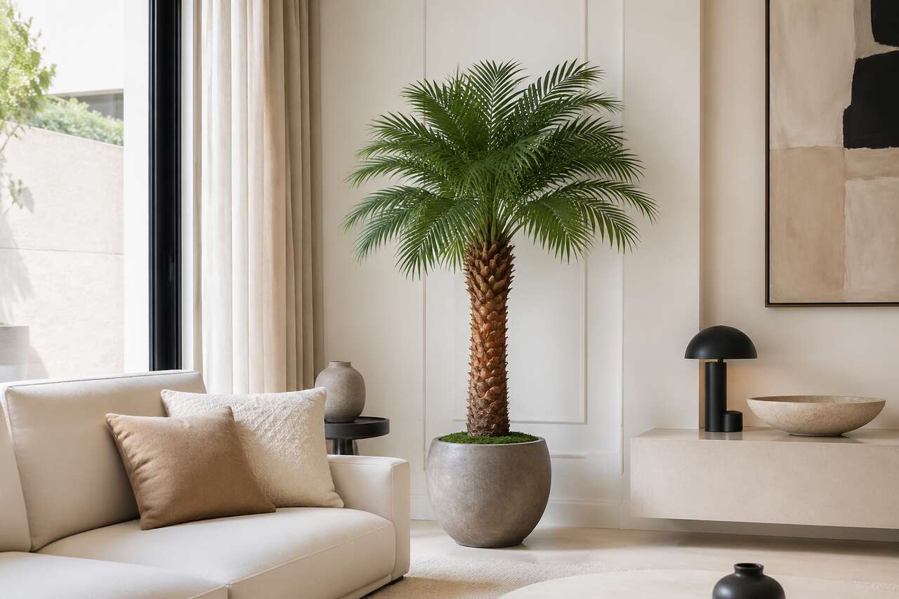 Les avantages d'un palmier nain artificiel en d&eacute;coration int&eacute;rieure