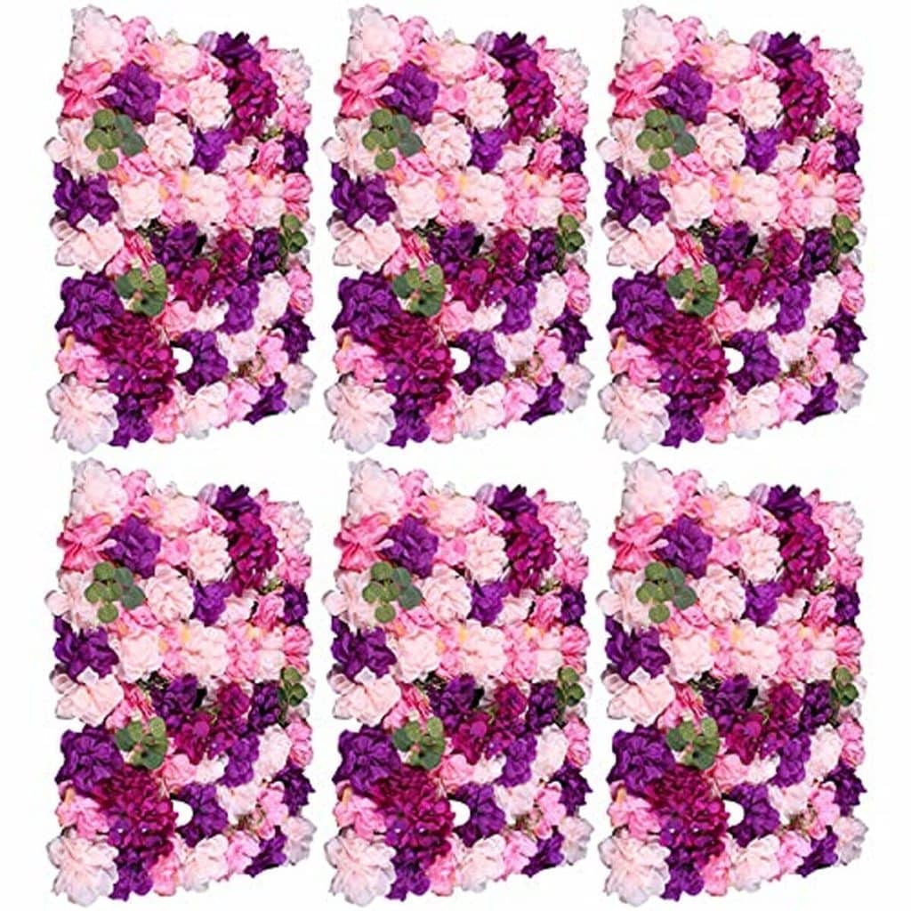 Avis : panneaux muraux de roses artificielles pour une déco élégante