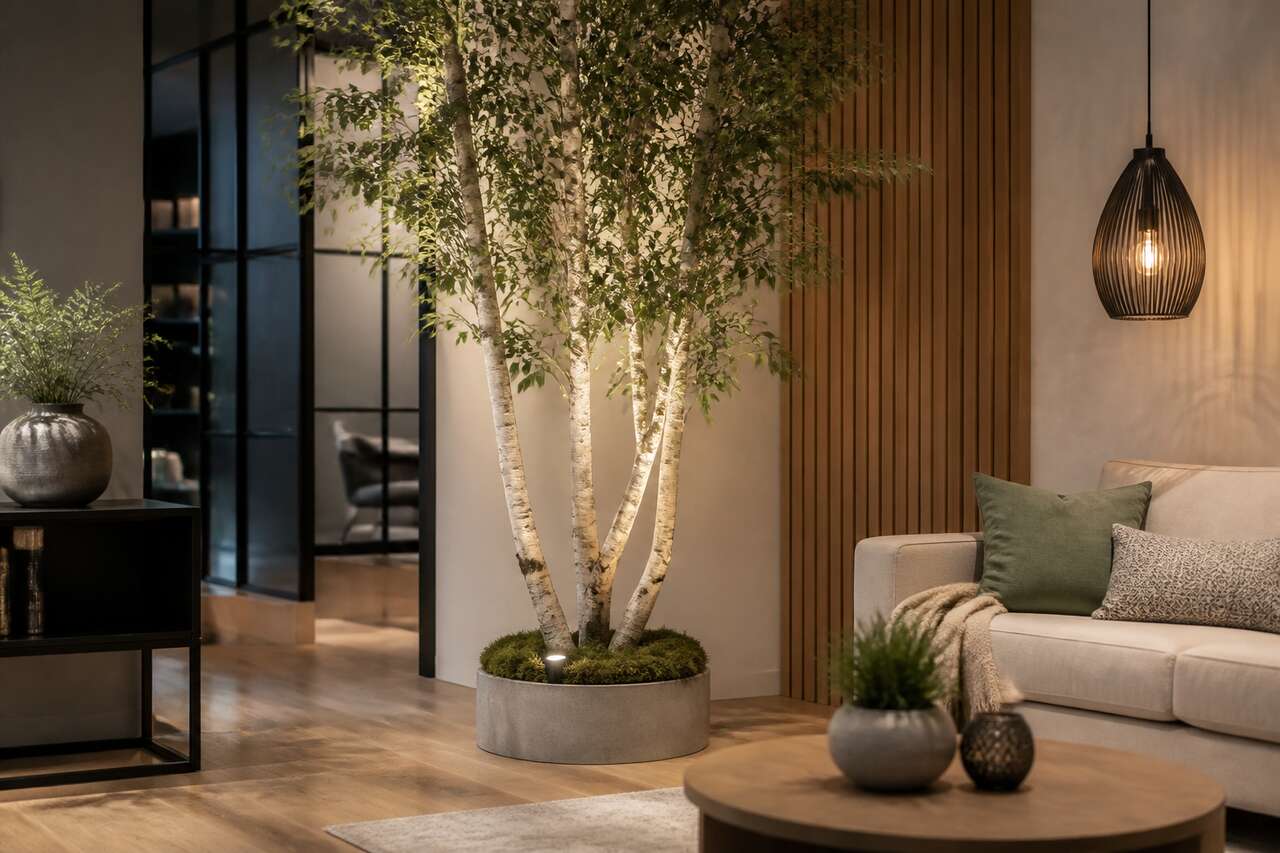 Tendances actuelles en d&eacute;coration avec des plantes artificielles