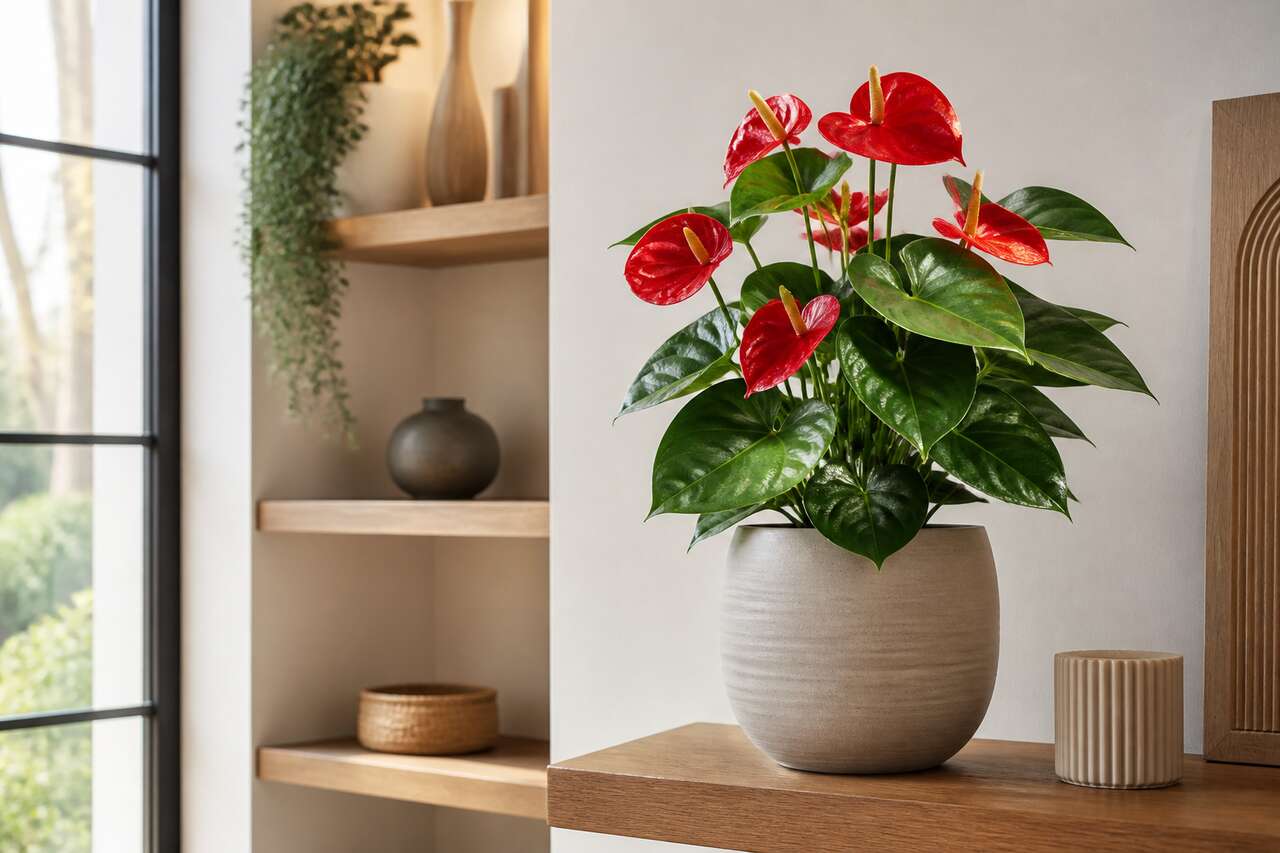 Les meilleurs emplacements pour votre anthurium en pot