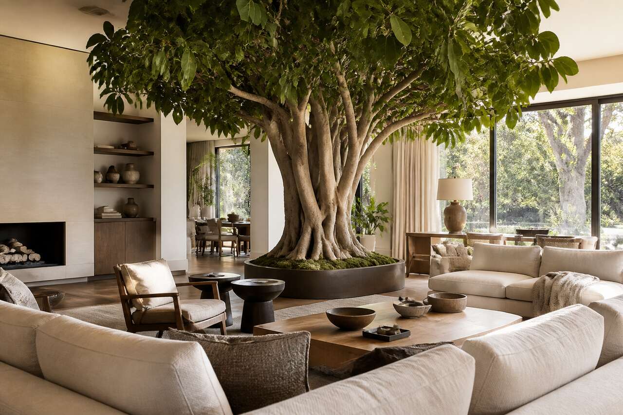 Tendances déco avec des arbres artificiels géants Tendances déco avec des arbres artificiels géants