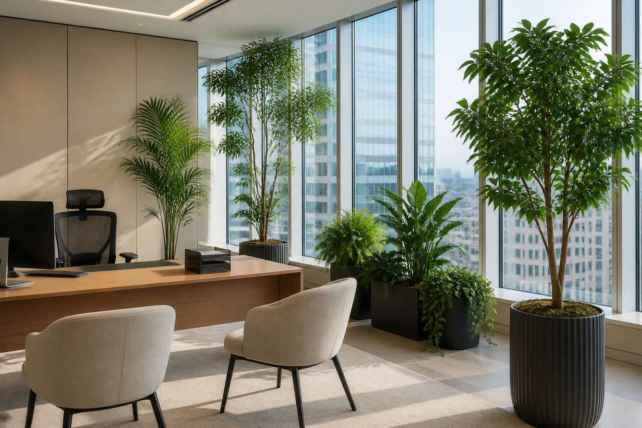 Les bienfaits des plantes artificielles au bureau Les bienfaits des plantes artificielles au bureau