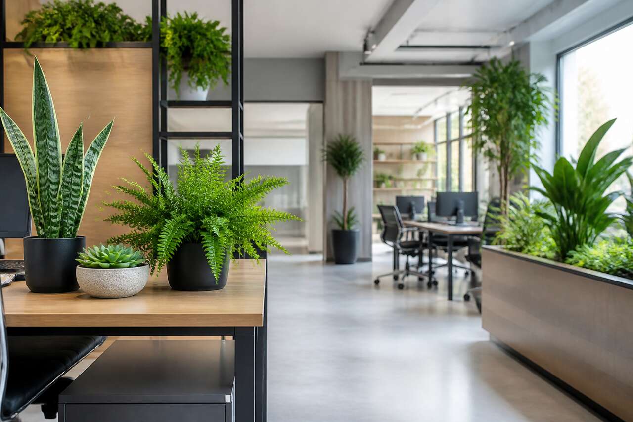 Top des plantes artificielles à intégrer dans un bureau professionnel Top des plantes artificielles à intégrer dans un bureau professionnel