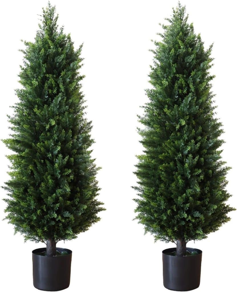 Avis : arbre topiaire artificiel en cèdre 117, 7 cm