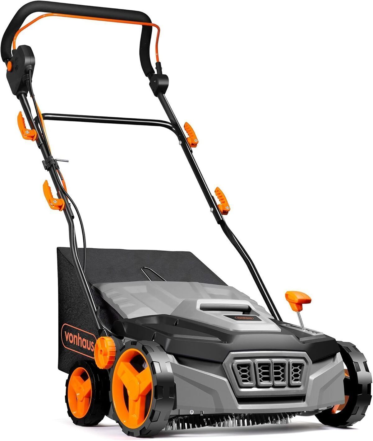 Test : balayeuse VonHaus 1800 W - efficacité sur pelouse artificielle