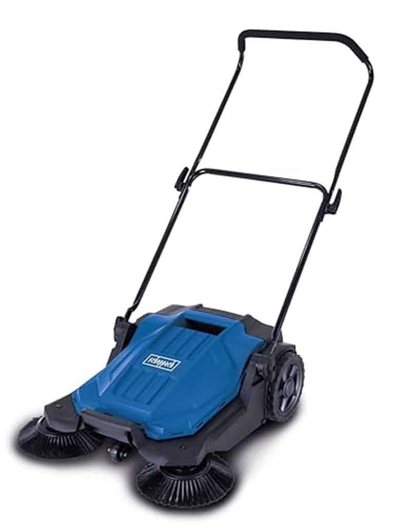 Test de la balayeuse manuelle Scheppach S800 : efficacité et performances