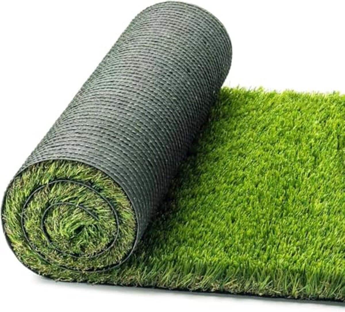 Test : herbe synthétique OLIVO.Shop 30 mm pour jardins et terrasses