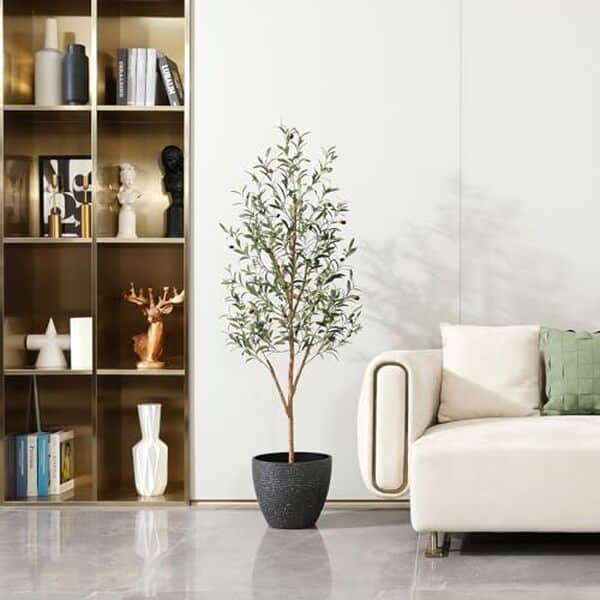 Découvrez notre avis complet sur l'olivier artificiel Oakred 1, 5 m : qualité premium, fruits réalistes et décoration intérieure élégante pour votre maison. 