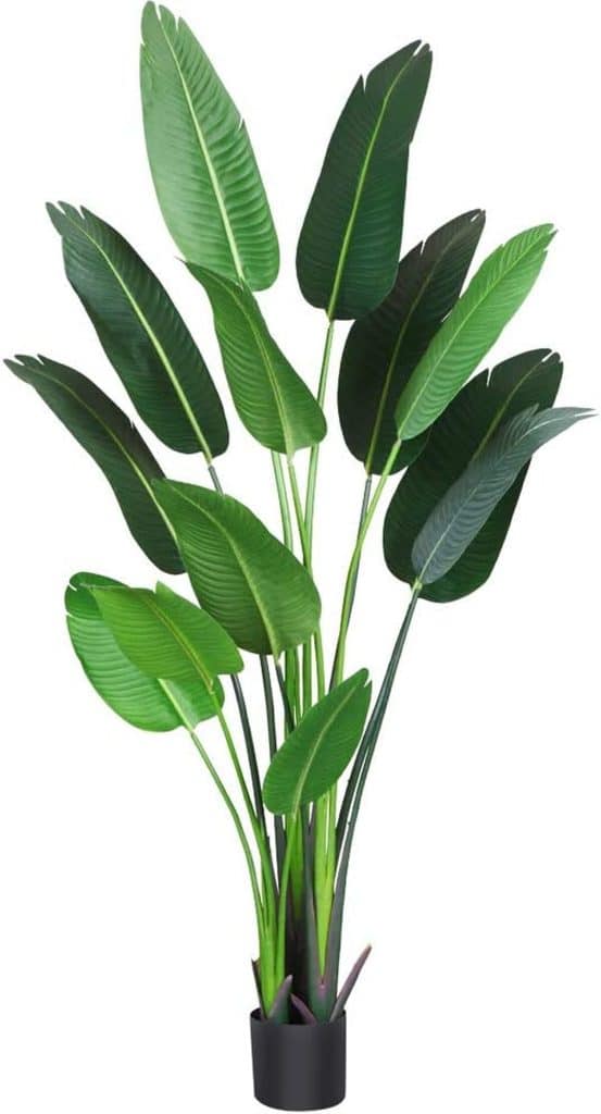 Avis sur l'arbre oiseau de paradis artificiel Fopamtri 180 cm