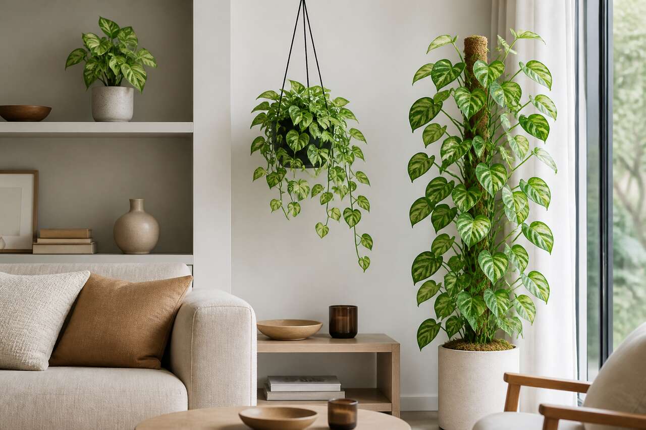 Quel format choisir: pot, suspension, grosse plante pour le salon Quel format choisir: pot, suspension, grosse plante pour le salon
