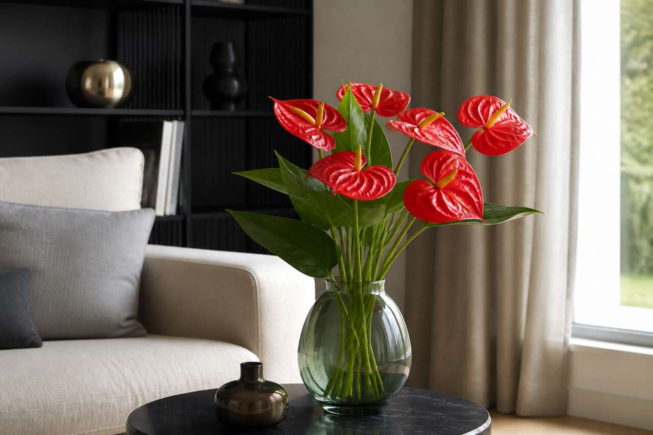 Où placer un anthurium artificiel et comment l’intégrer à la décoration Où placer un anthurium artificiel et comment l’intégrer à la décoration