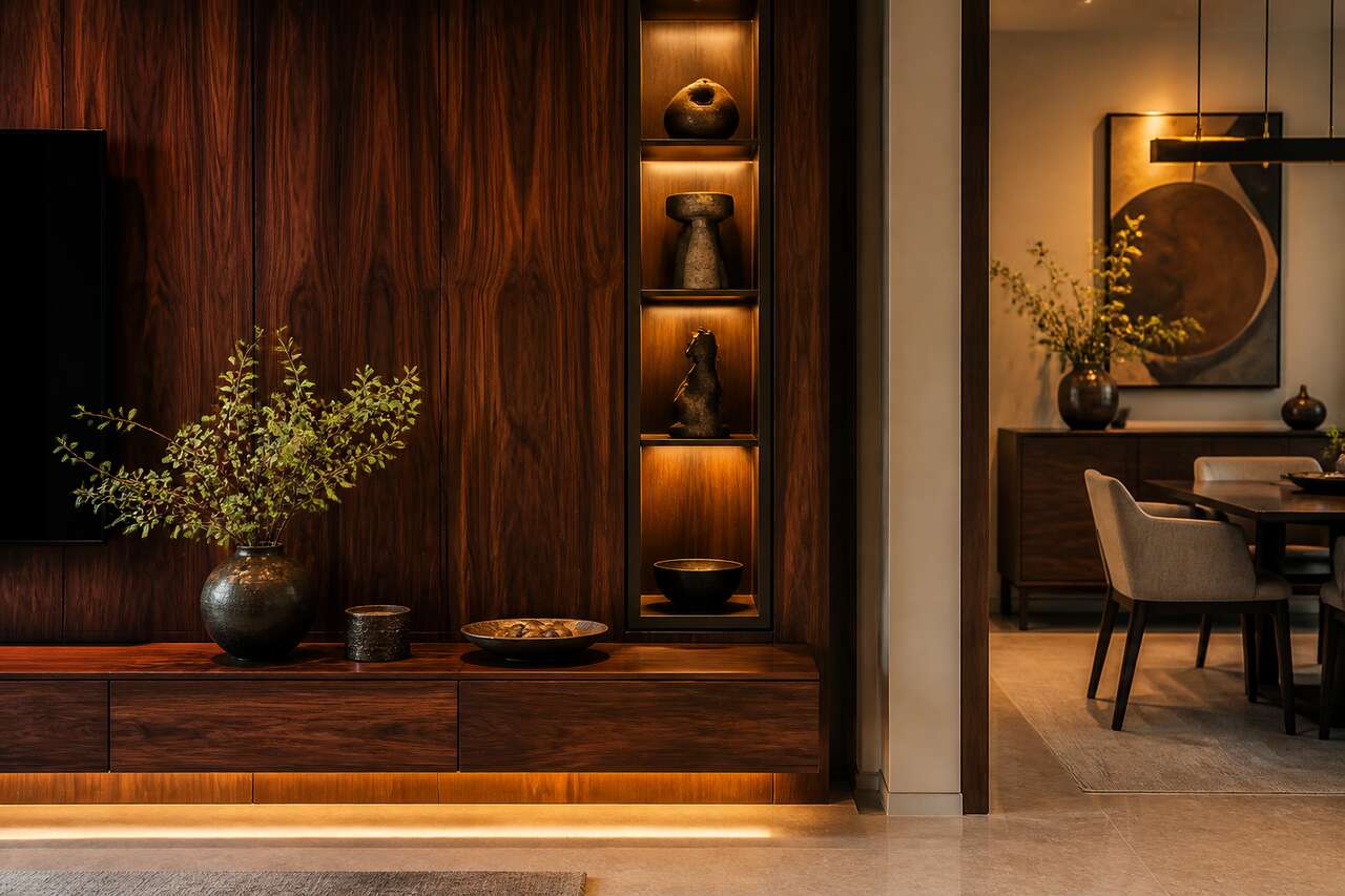 Int&eacute;grer le palissandre artificiel dans le d&eacute;cor : styles, accords et erreurs &agrave; &eacute;viter