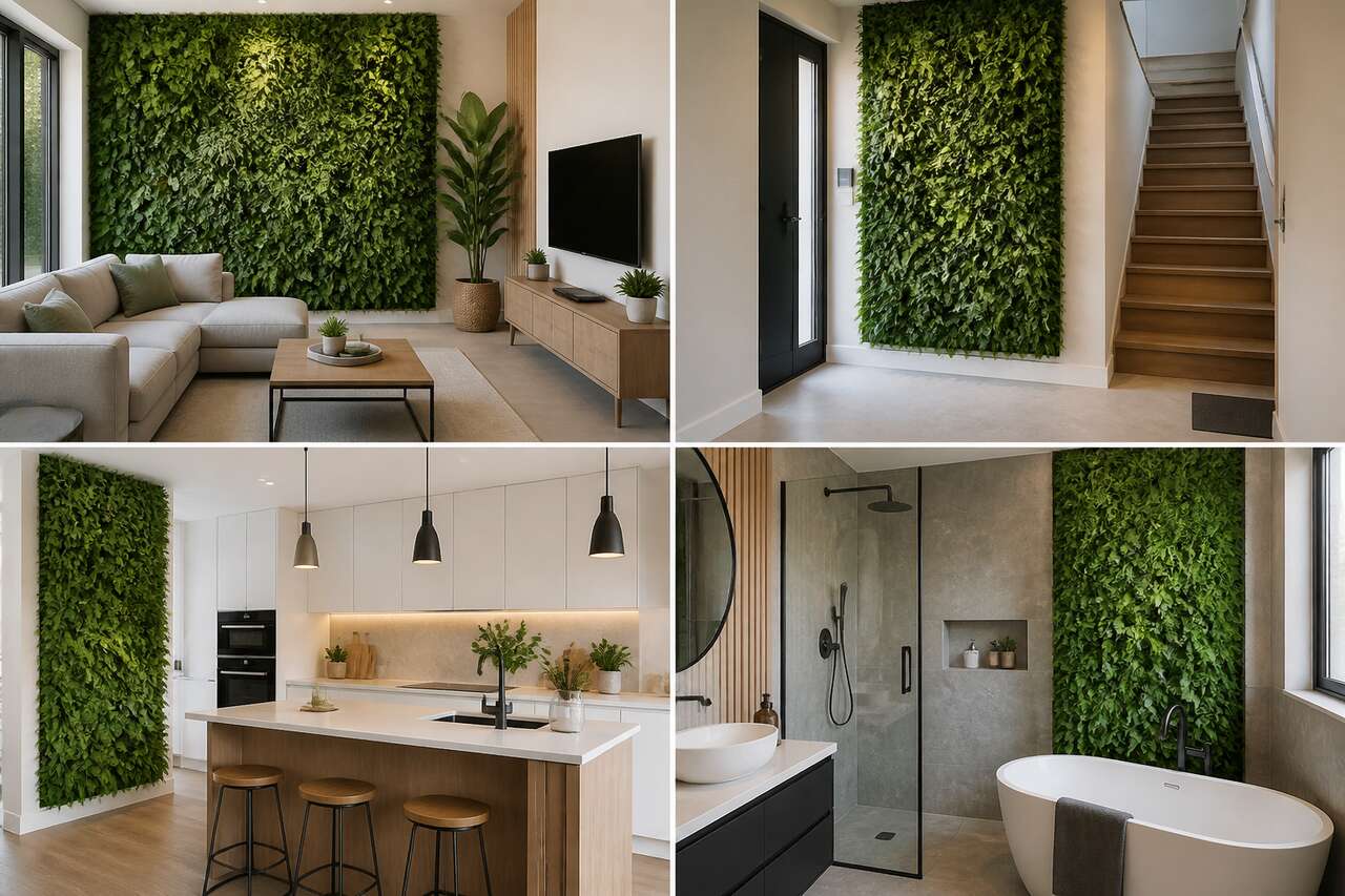 Id&eacute;es d&eacute;co en int&eacute;rieur: salon, entr&eacute;e, cuisine et salle de bain