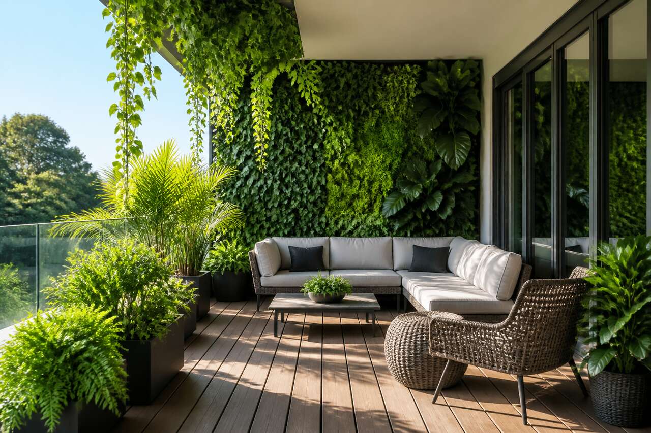 Id&eacute;es d&eacute;co en ext&eacute;rieur: balcon, terrasse et cl&ocirc;ture