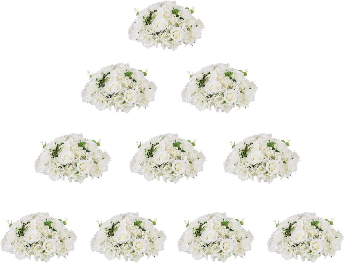 Avis : boules de fleurs Nuptio pour centres de table de mariage