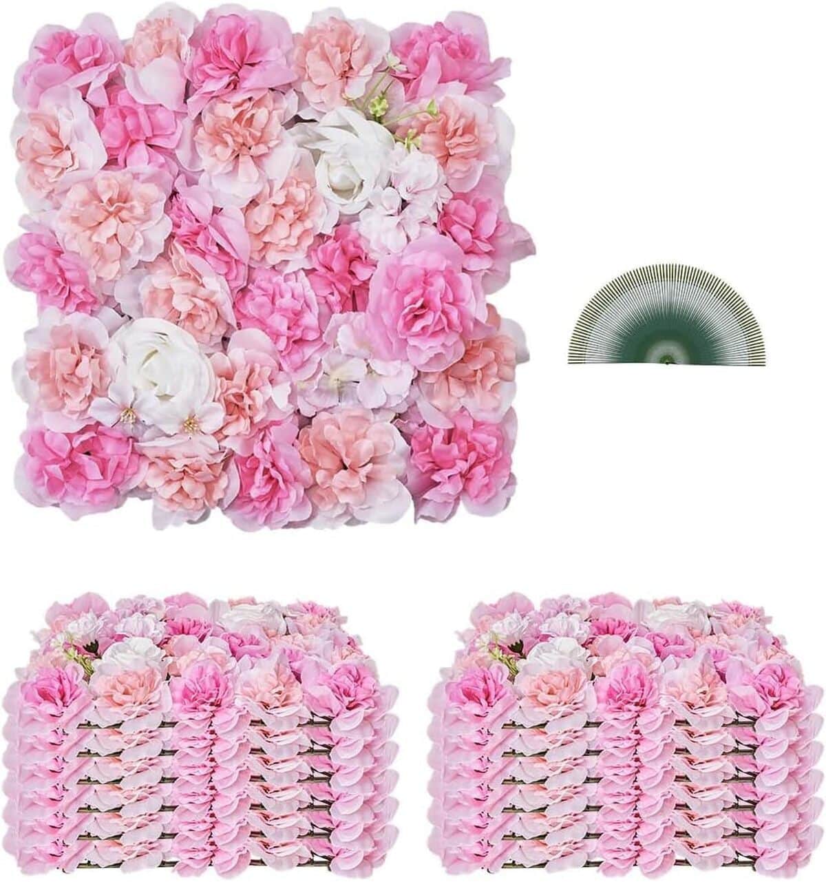 Avis : panneau mural décoratif floral 3D Vevor, mariage et événements