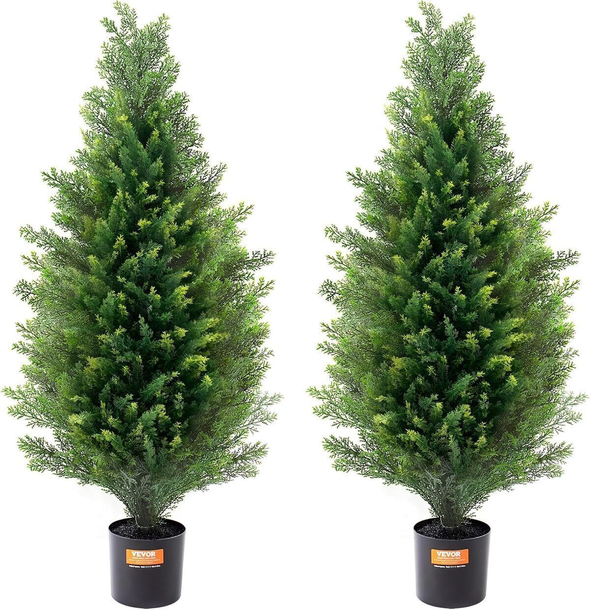 Avis sur le lot de 2 arbres topiaires artificiels VEVOR
