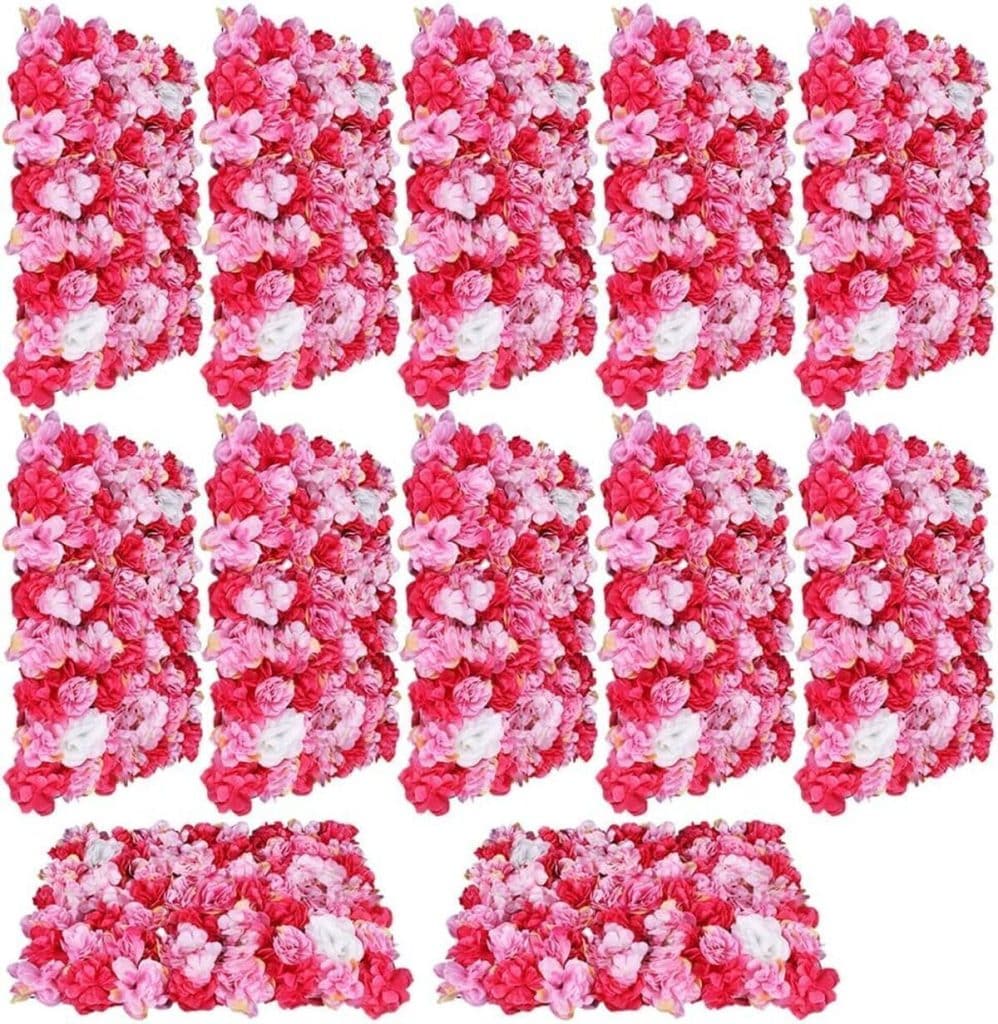 Avis sur les panneaux muraux Oukaning : décoration florale élégante pour vos événements !