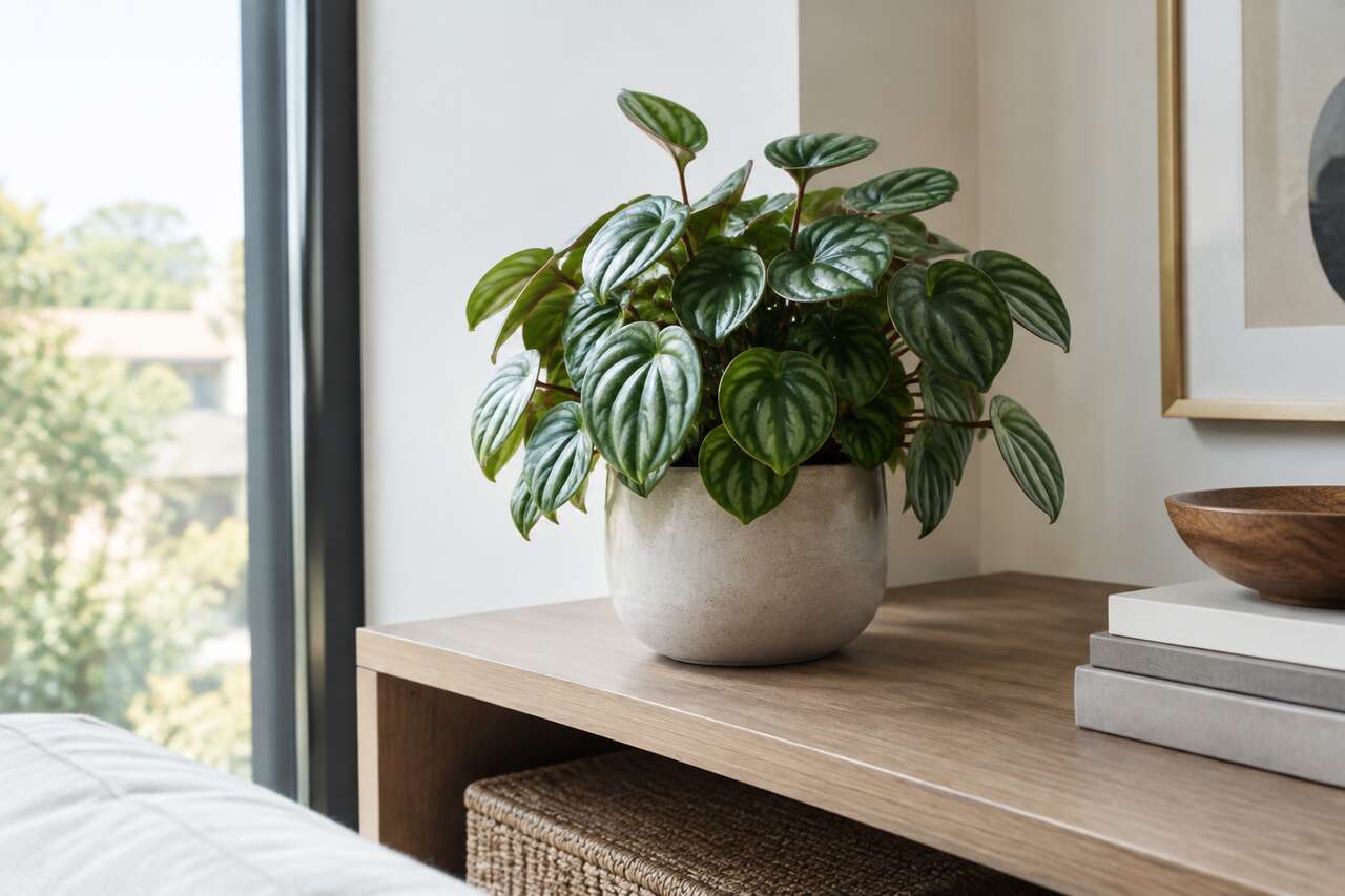 Où placer un peperomia artificiel pour un rendu naturel Où placer un peperomia artificiel pour un rendu naturel