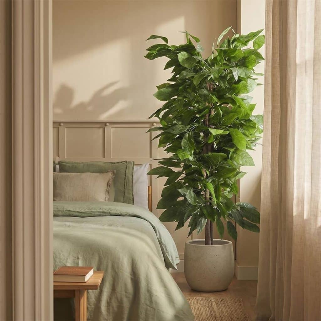 Avis sur la grande plante artificielle Blaine en manguier 150 cm