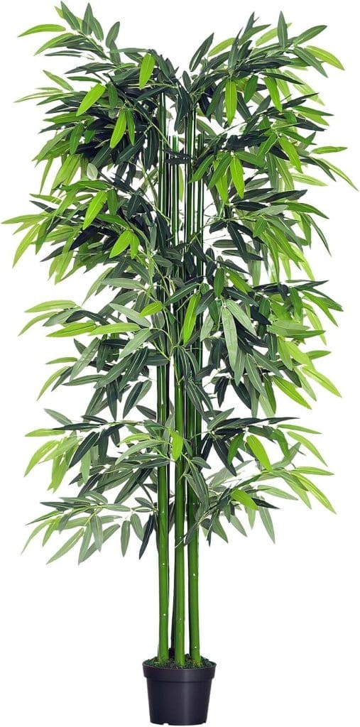 Test de l'arbre artificiel outsunny bambou xxl : réaliste et élégant