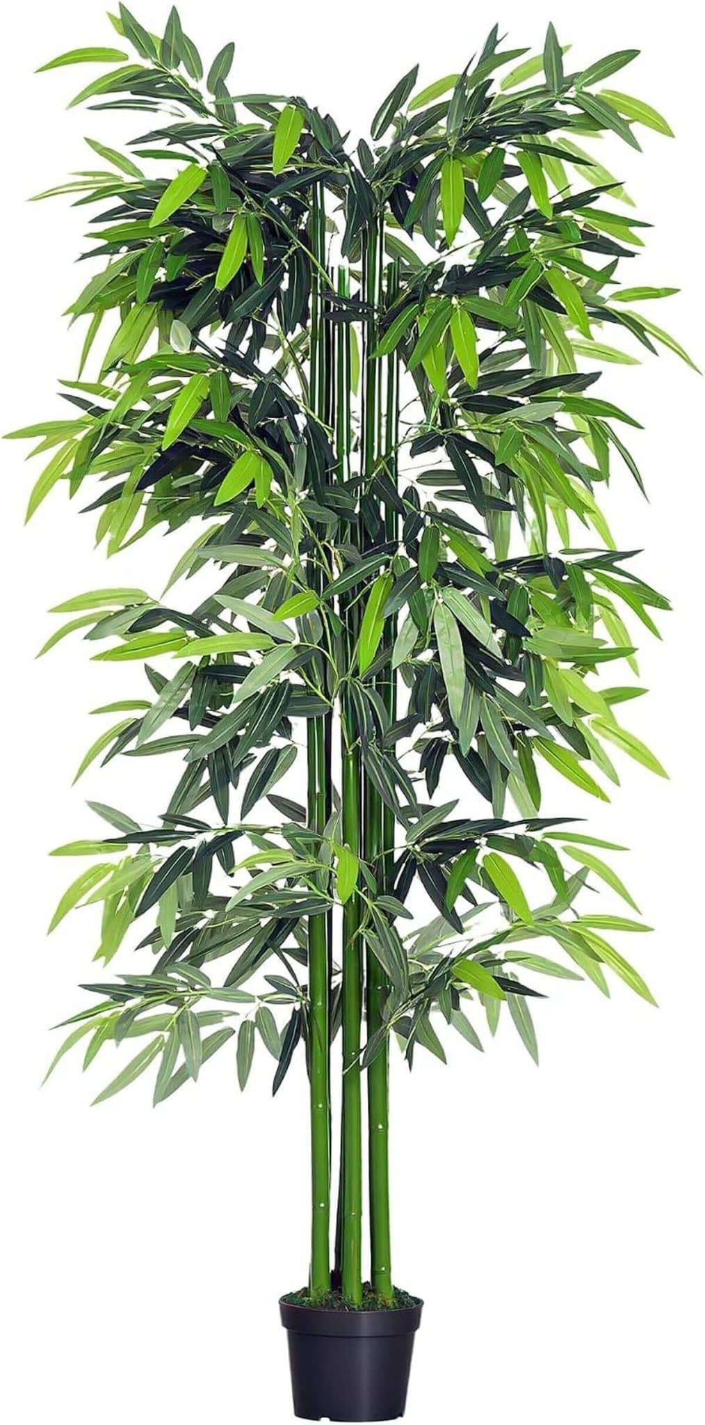 Test de l'arbre artificiel outsunny bambou xxl : réaliste et élégant