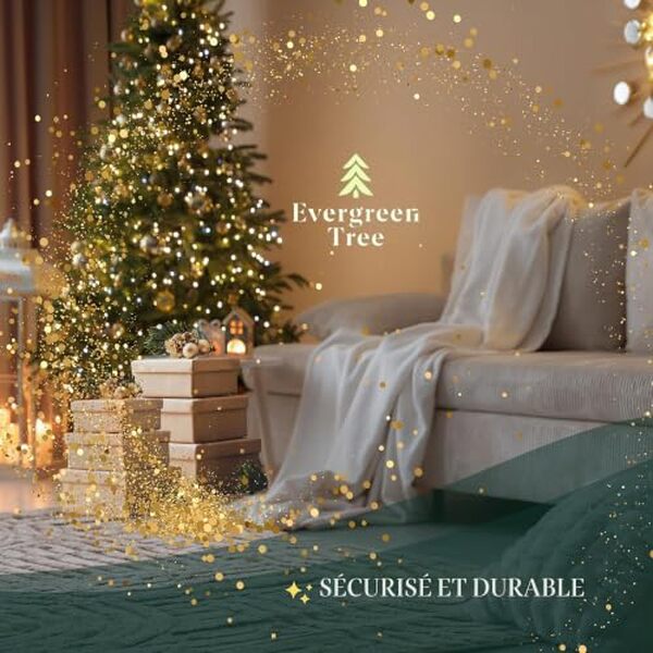 Découvrez notre avis détaillé sur le sapin Evergreen Tree® 150 cm. Test complet, avantages et inconvénients d'un sapin artificiel ultra-réaliste pour votre décoration de Noël.