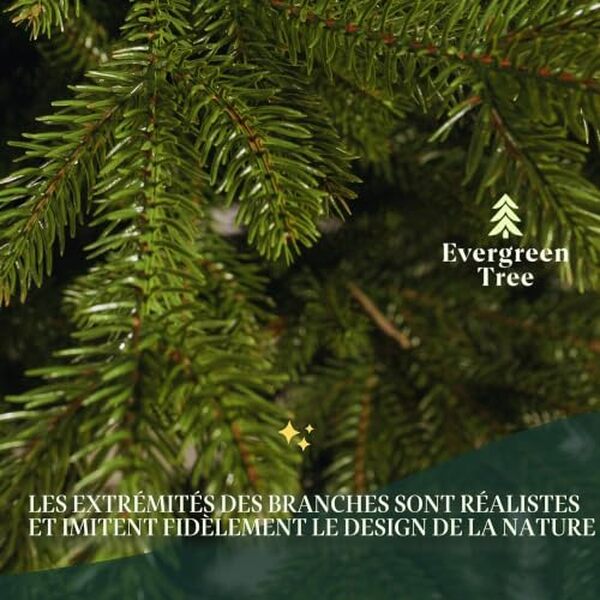 Découvrez notre test complet du sapin de Noël 180 cm Evergreen Tree® : design réaliste, qualité et durabilité pour vos fêtes.