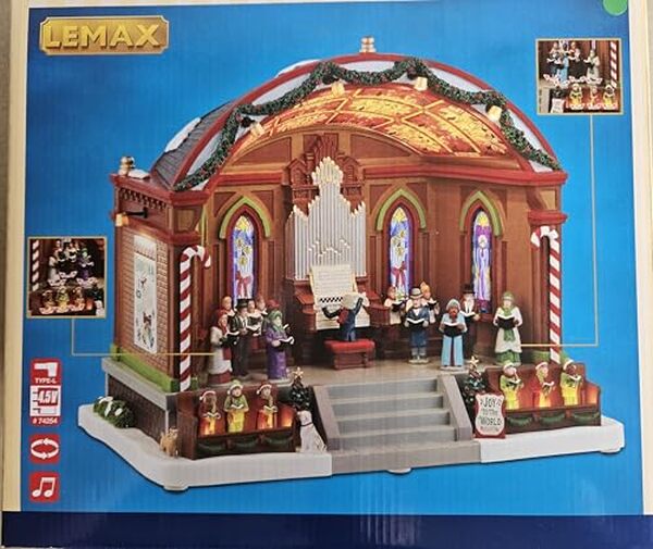 Avis détaillé sur le bâtiment lumineux lemax Noël du pavillon du parc : découvrez ses caractéristiques, son ambiance festive et nos recommandations pour cette décoration de Noël spectaculaire.