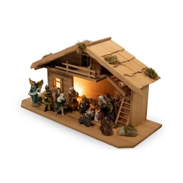 Découvrez notre avis complet sur la crèche de Noël en bois mgc24 : qualité, illumination et charme traditionnel pour vos fêtes de fin d'année.