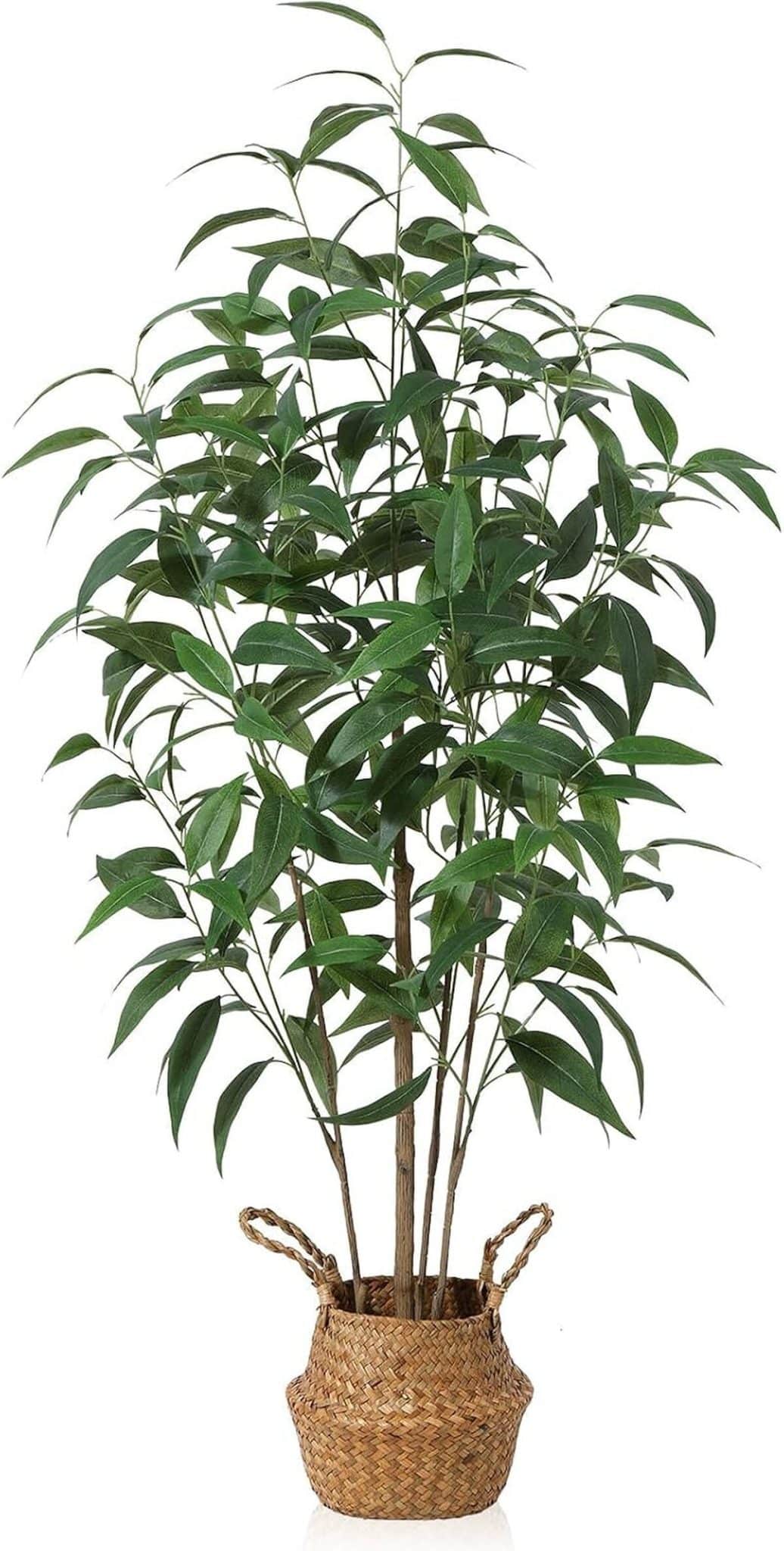 Avis : ferrgoal eucalyptus artificiel 1, 5 m en pot pour déco intérieure