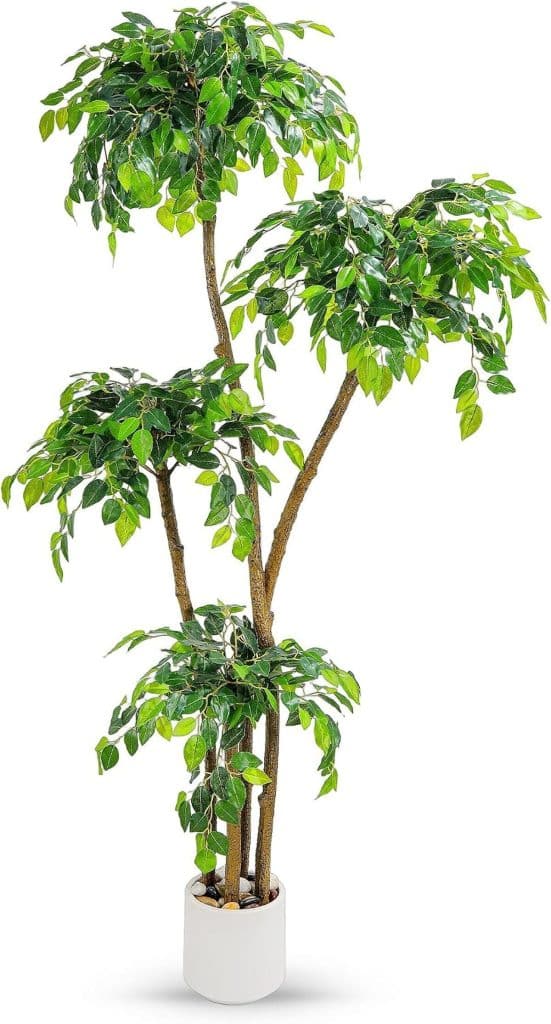 Avis ficus artificiel 1, 8 m : une touche nature réaliste pour votre intérieur